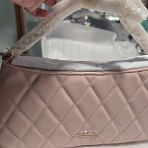 Kate Spade Blush Quilted Shoulder Bag